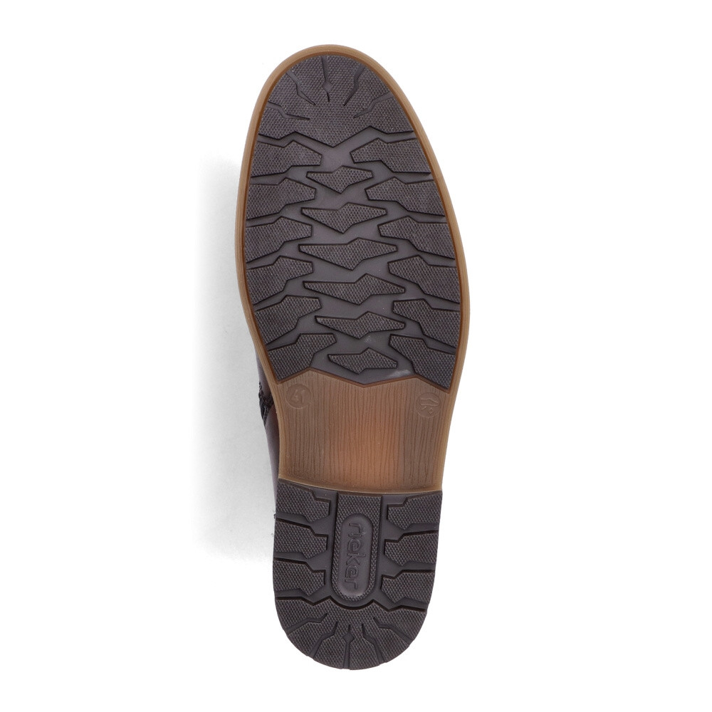 detail Pánská kotníková obuv RIEKER F4544-25 hnědá W4