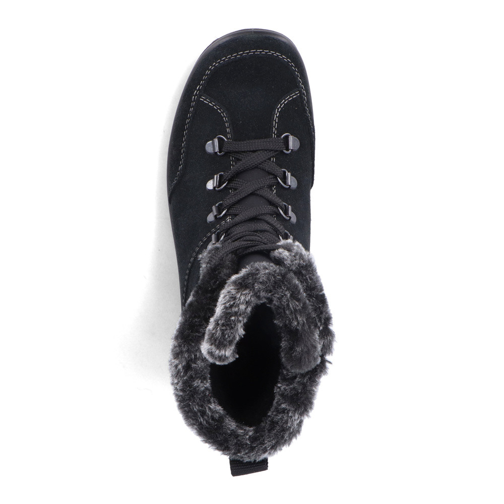 detail Dámská kotníková obuv RIEKER L7145-00 černá W4