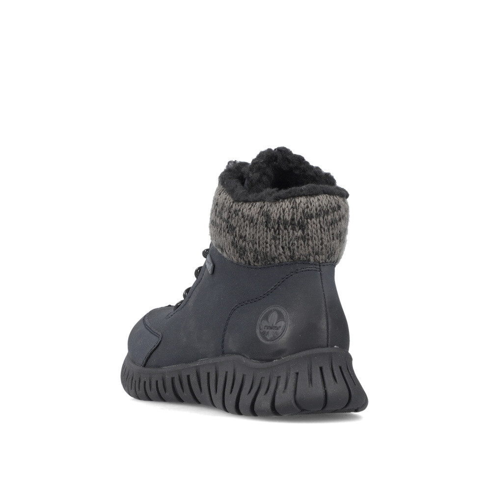 detail Dámska členková obuv RIEKER M5310-14 modrá W4