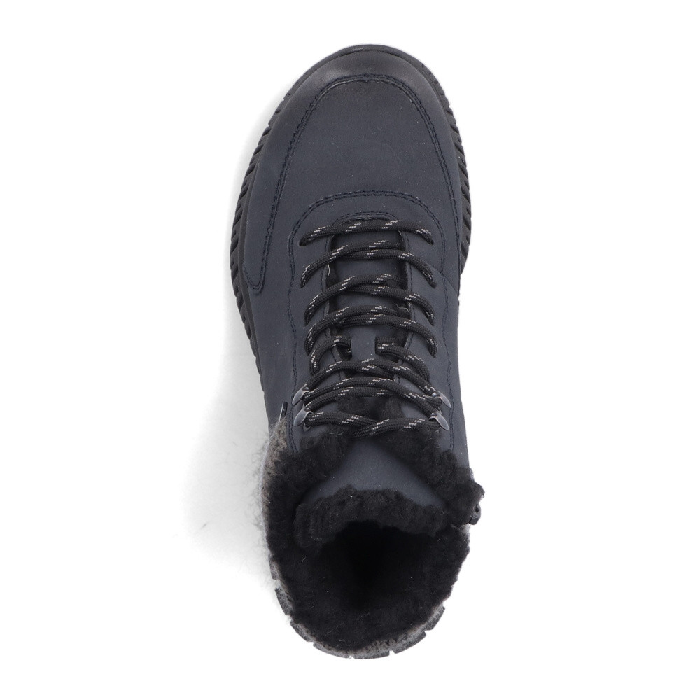 detail Dámska členková obuv RIEKER M5310-14 modrá W4