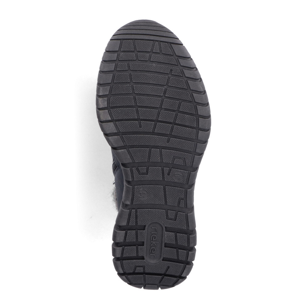 detail Dámska členková obuv RIEKER M5310-14 modrá W4