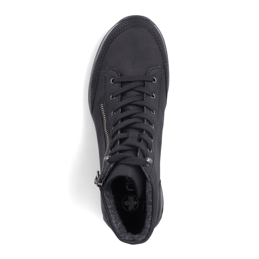 detail Dámska členková obuv RIEKER M5610-00 čierna W4