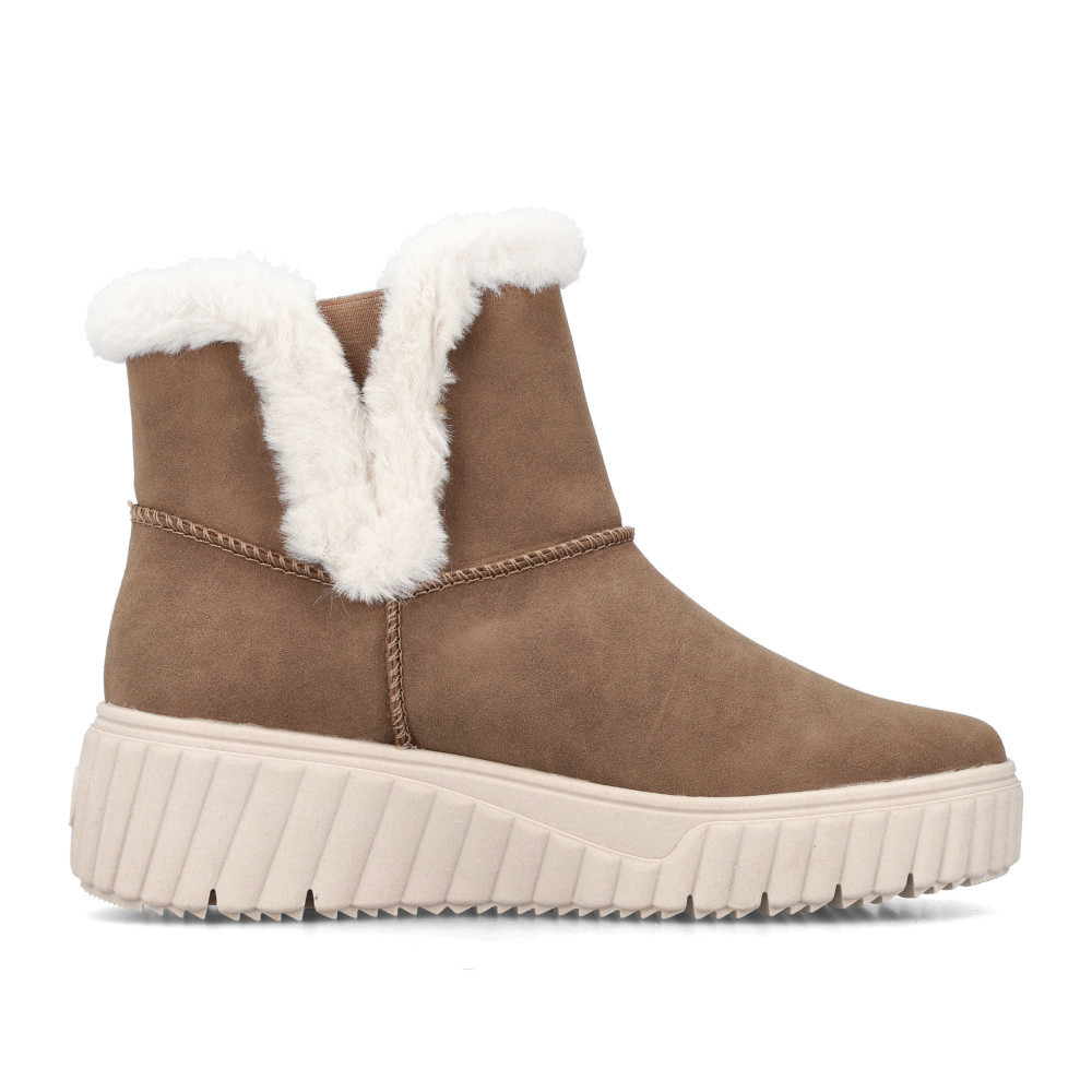 detail Dámská kotníková obuv RIEKER N2560-24 hnědá W4