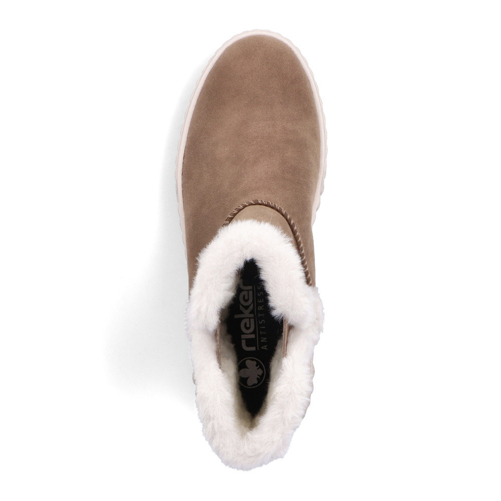 detail Dámská kotníková obuv RIEKER N2560-24 hnědá W4