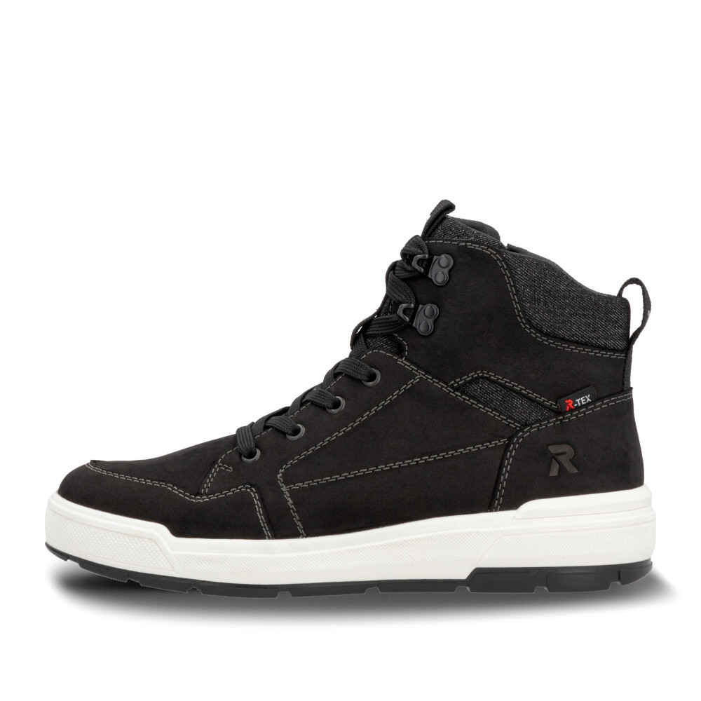 detail Pánska členková obuv RIEKER REVOLUTION U0070-00 čierna W4