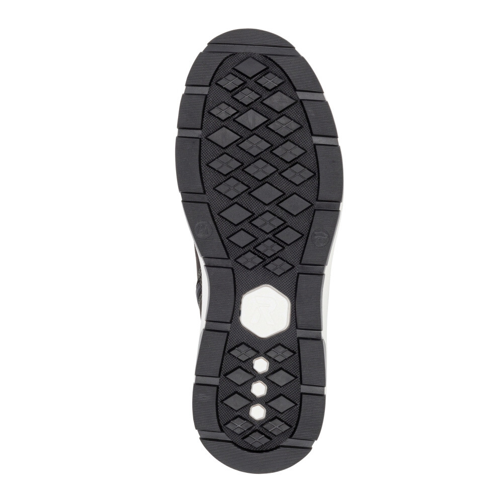 detail Pánska členková obuv RIEKER REVOLUTION U0070-00 čierna W4