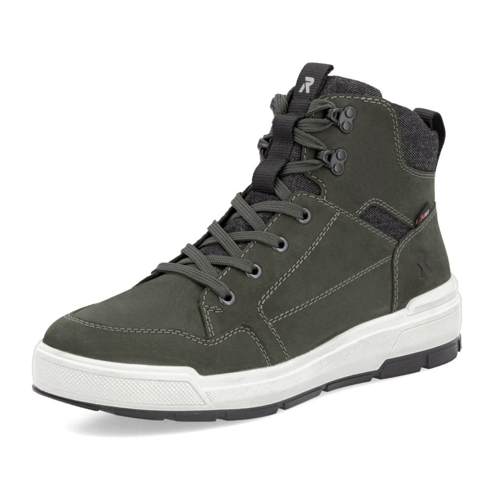 detail Pánská kotníková obuv RIEKER U0070-54 zelená W4
