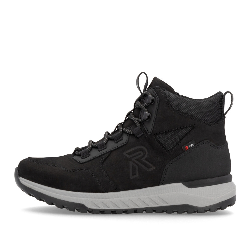 detail Pánská kotníková obuv RIEKER U0172-00 černá W4