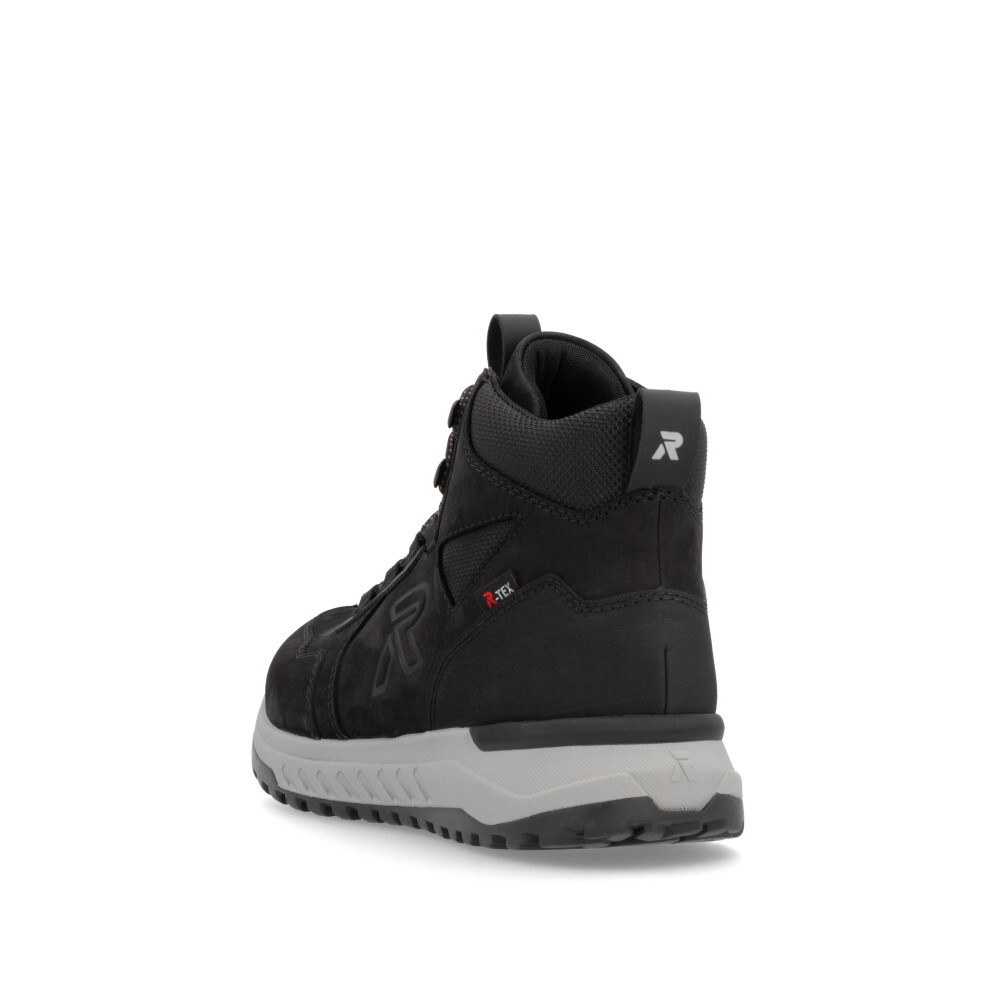 detail Pánská kotníková obuv RIEKER U0172-00 černá W4