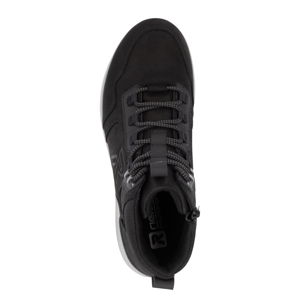 detail Pánská kotníková obuv RIEKER U0172-00 černá W4