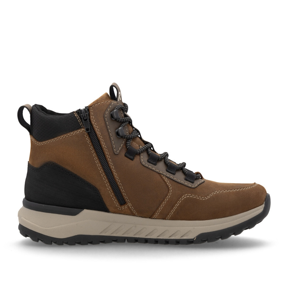 detail Pánska členková obuv RIEKER REVOLUTION U0172-22 hnedá W4