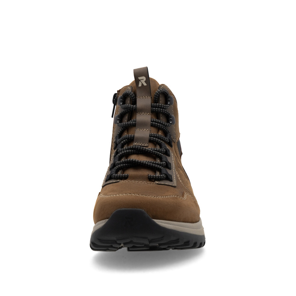 detail Pánska členková obuv RIEKER REVOLUTION U0172-22 hnedá W4