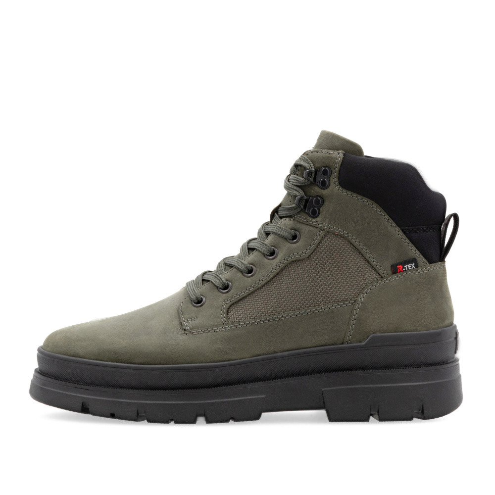 detail Pánská kotníková obuv RIEKER U1270-54 zelená W4