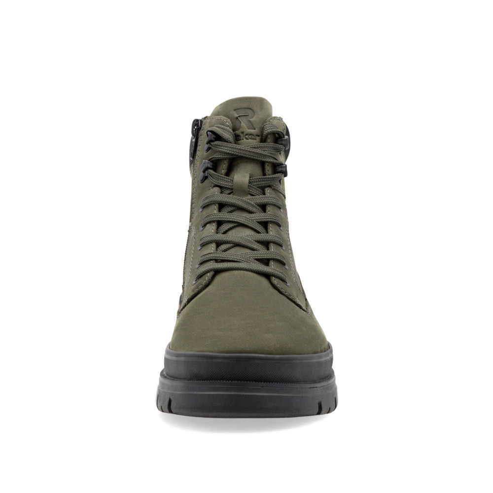 detail Pánská kotníková obuv RIEKER U1270-54 zelená W4