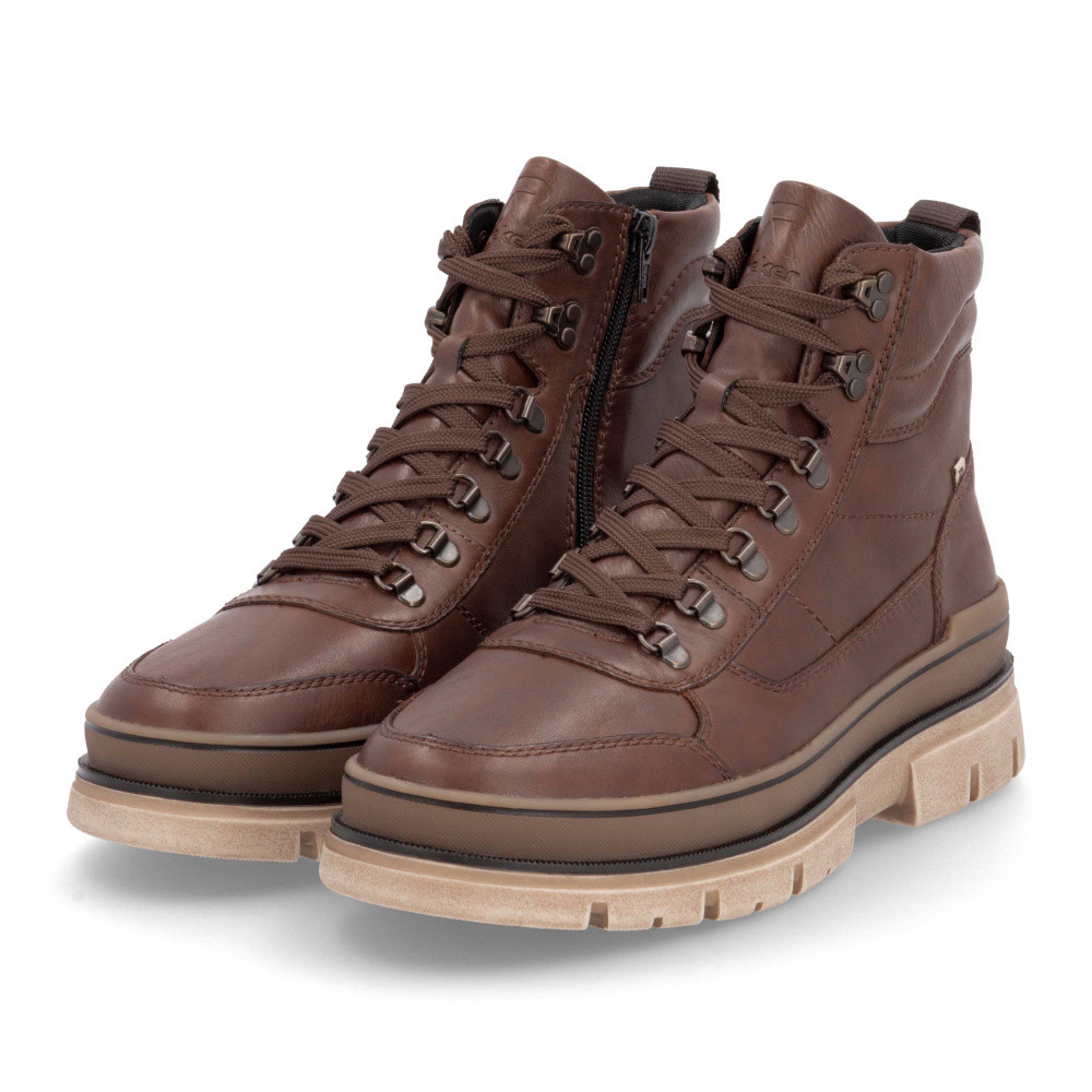 detail Pánská kotníková obuv RIEKER U1271-22 hnědá W4