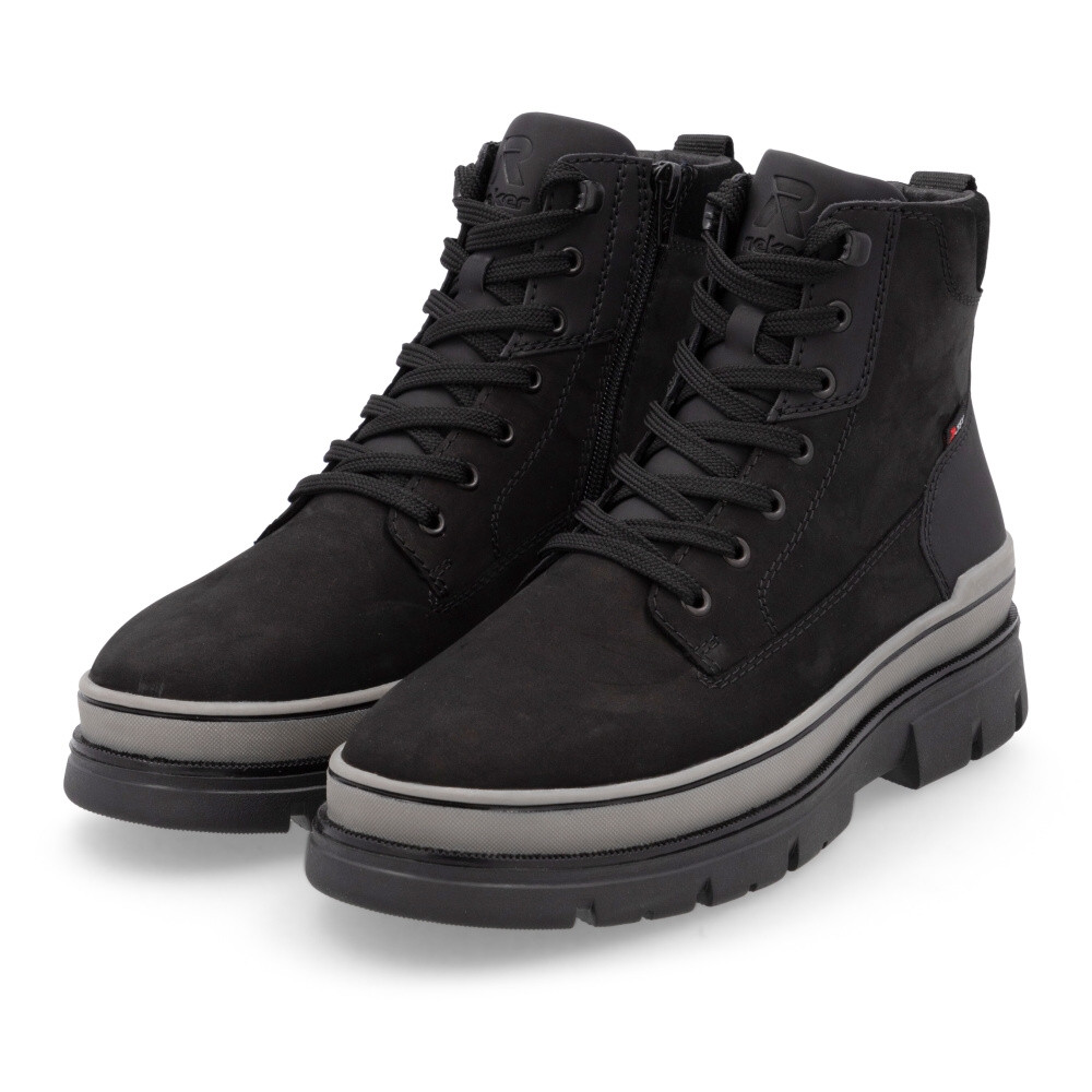 detail Pánská kotníková obuv RIEKER REVOLUTION U1273-00 černá W4