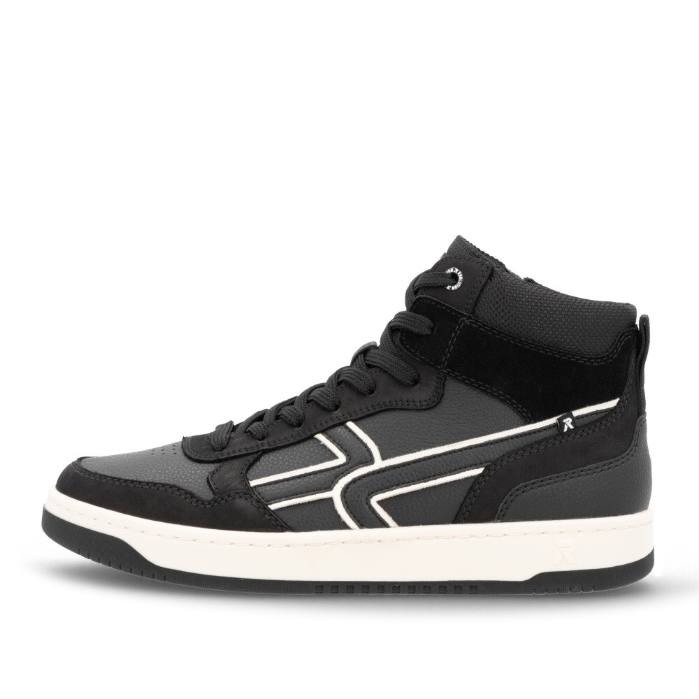 detail Pánská kotníková obuv RIEKER U1970-00 černá W4