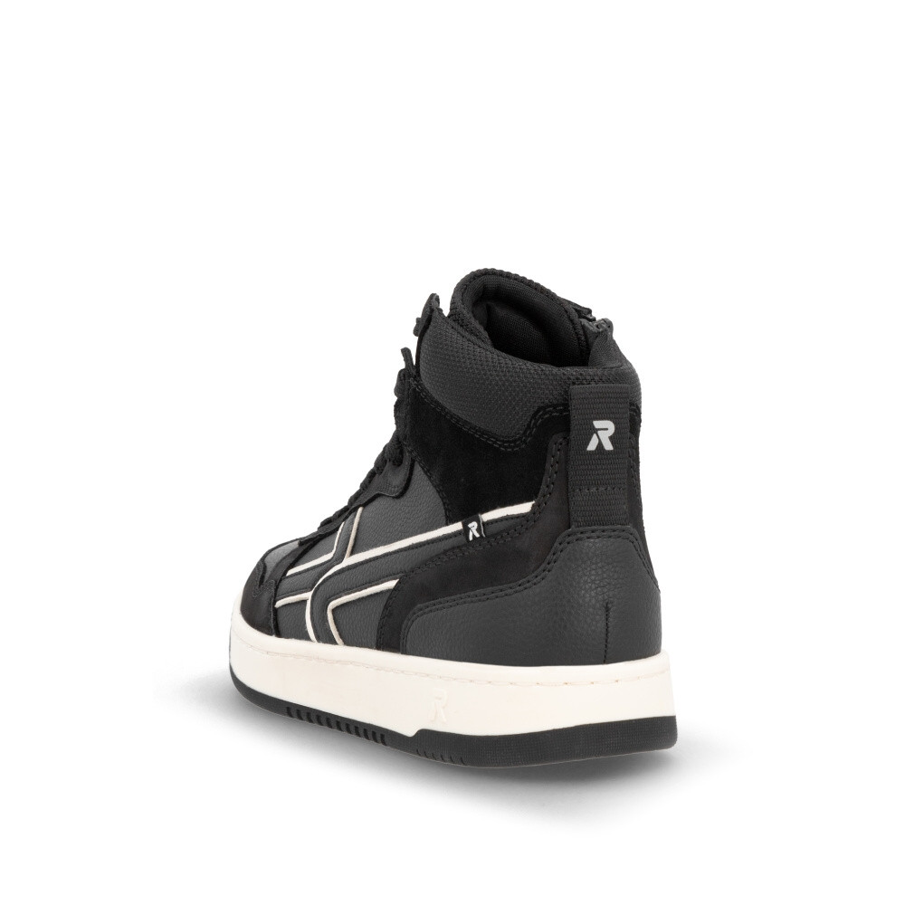 detail Pánská kotníková obuv RIEKER U1970-00 černá W4