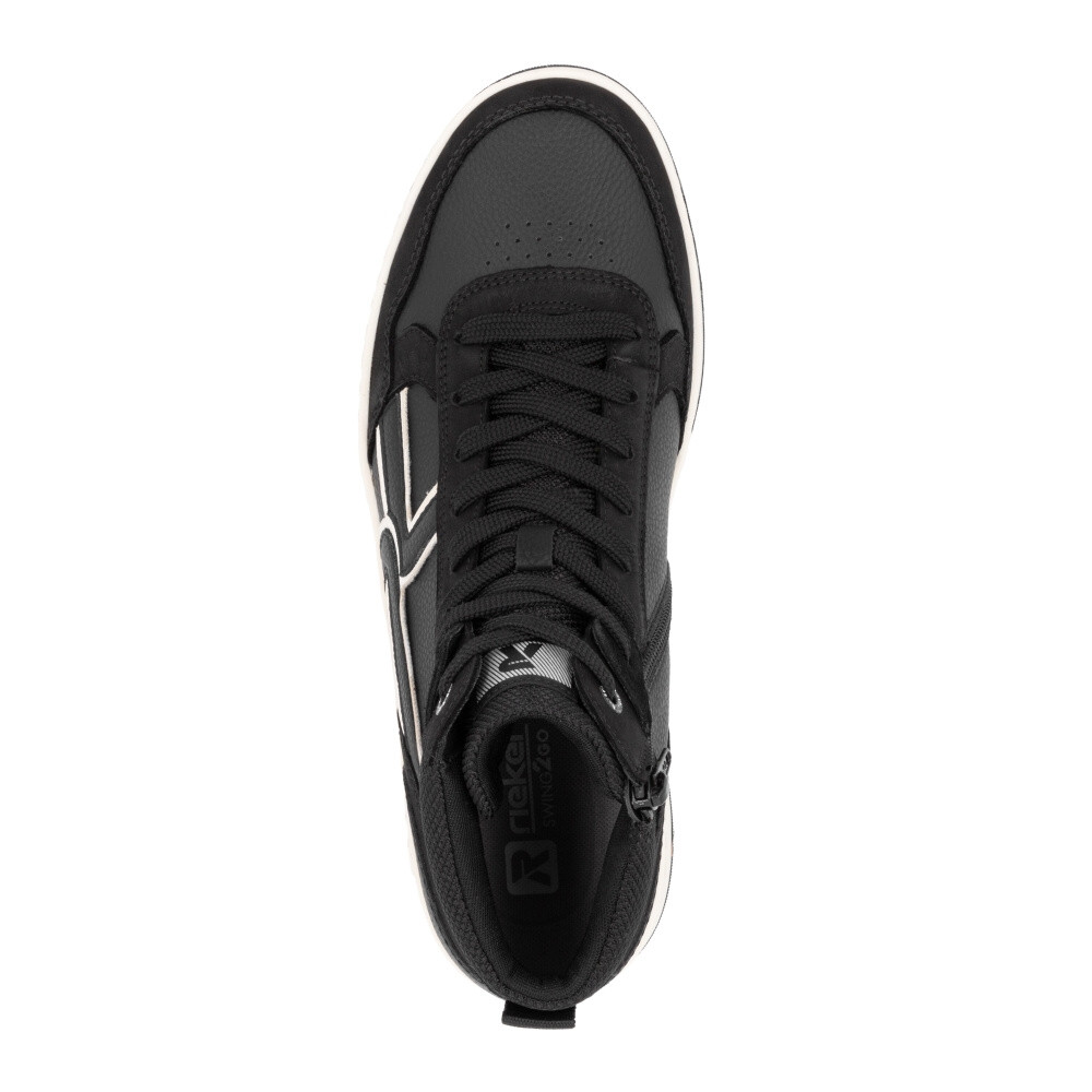 detail Pánská kotníková obuv RIEKER U1970-00 černá W4