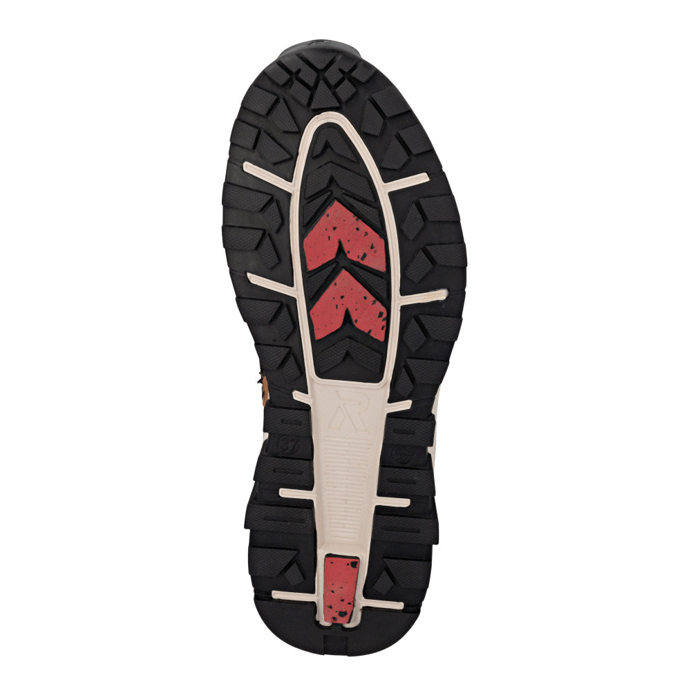 detail Dámská kotníková obuv RIEKER W0066-22 hnědá W5