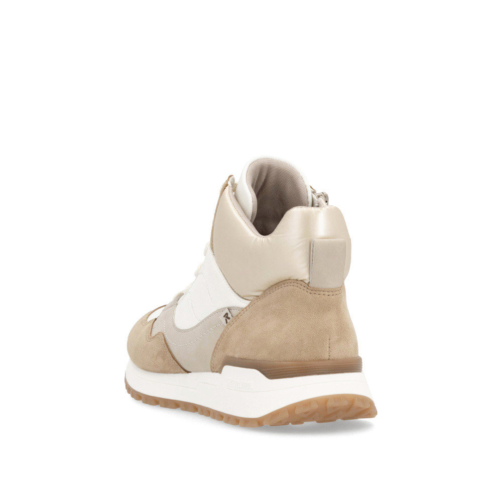 detail Dámská kotníková obuv RIEKER W0672-80 bílá W4