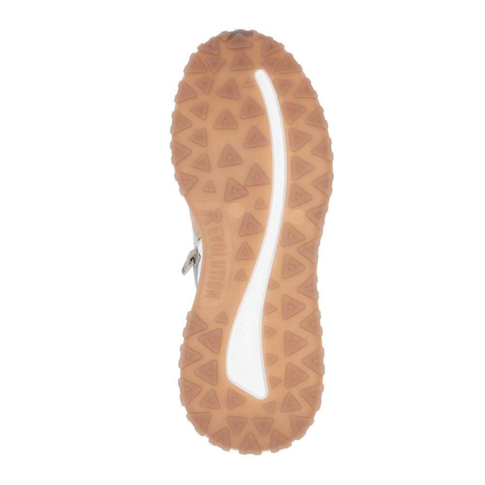 detail Dámská kotníková obuv RIEKER W0672-80 bílá W4