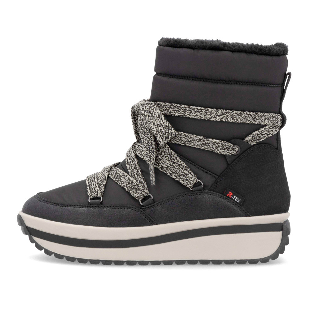 detail Dámská kotníková obuv RIEKER REVOLUTION W0971-00 černá W4