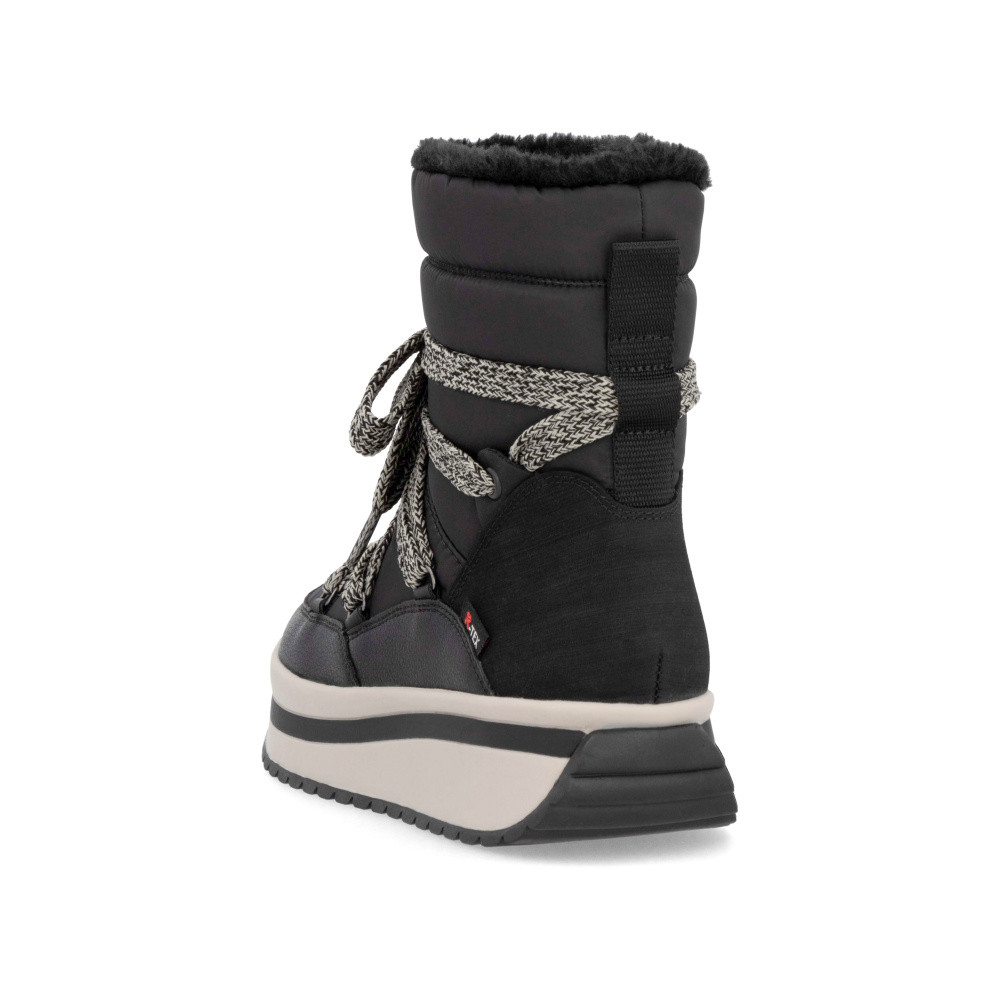 detail Dámská kotníková obuv RIEKER REVOLUTION W0971-00 černá W4