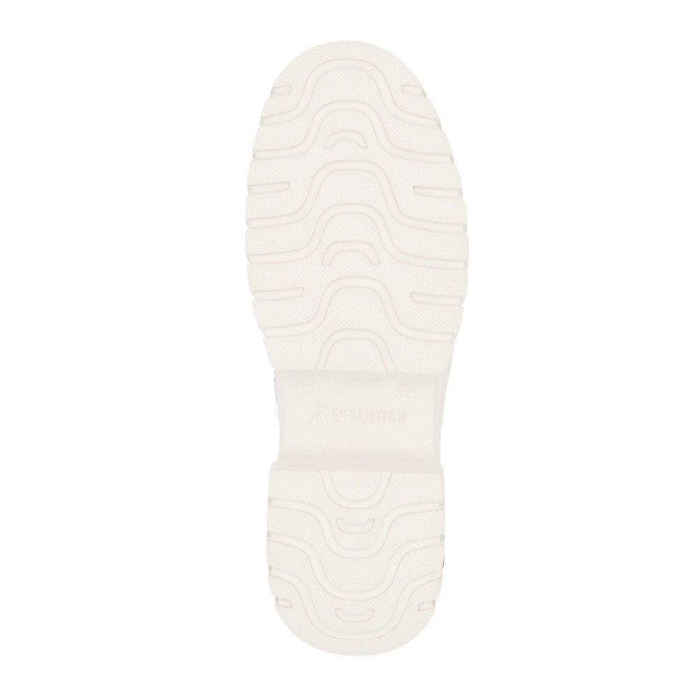 detail Dámská kotníková obuv RIEKER W1874-80 bílá W4