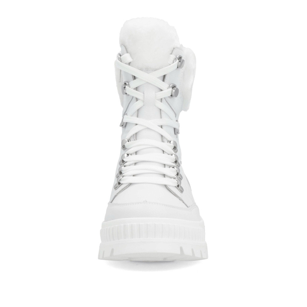 detail Dámská kotníková obuv RIEKER W2174-80 bílá W5