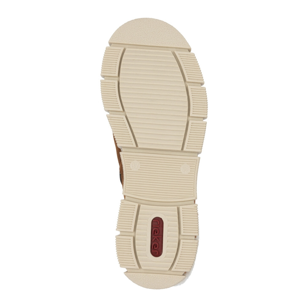 detail Dámské kozačky RIEKER X3455-24 hnědá W4