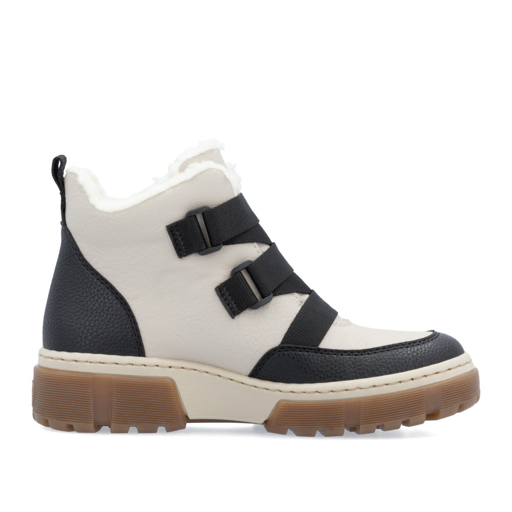 detail Dámská kotníková obuv RIEKER X8639-00 černá W4