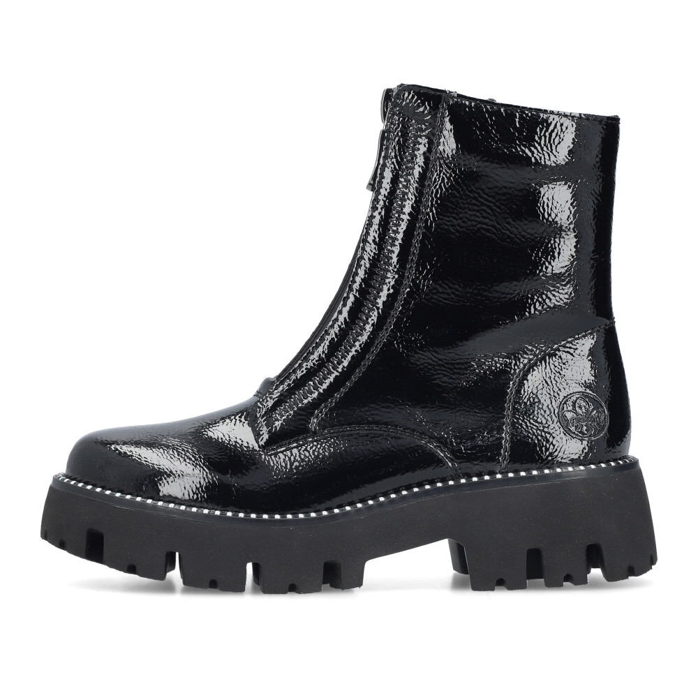 detail Dámská kotníková obuv RIEKER Y3351-00 černá W4