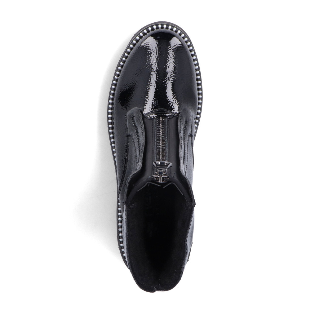 detail Dámská kotníková obuv RIEKER Y3351-00 černá W4