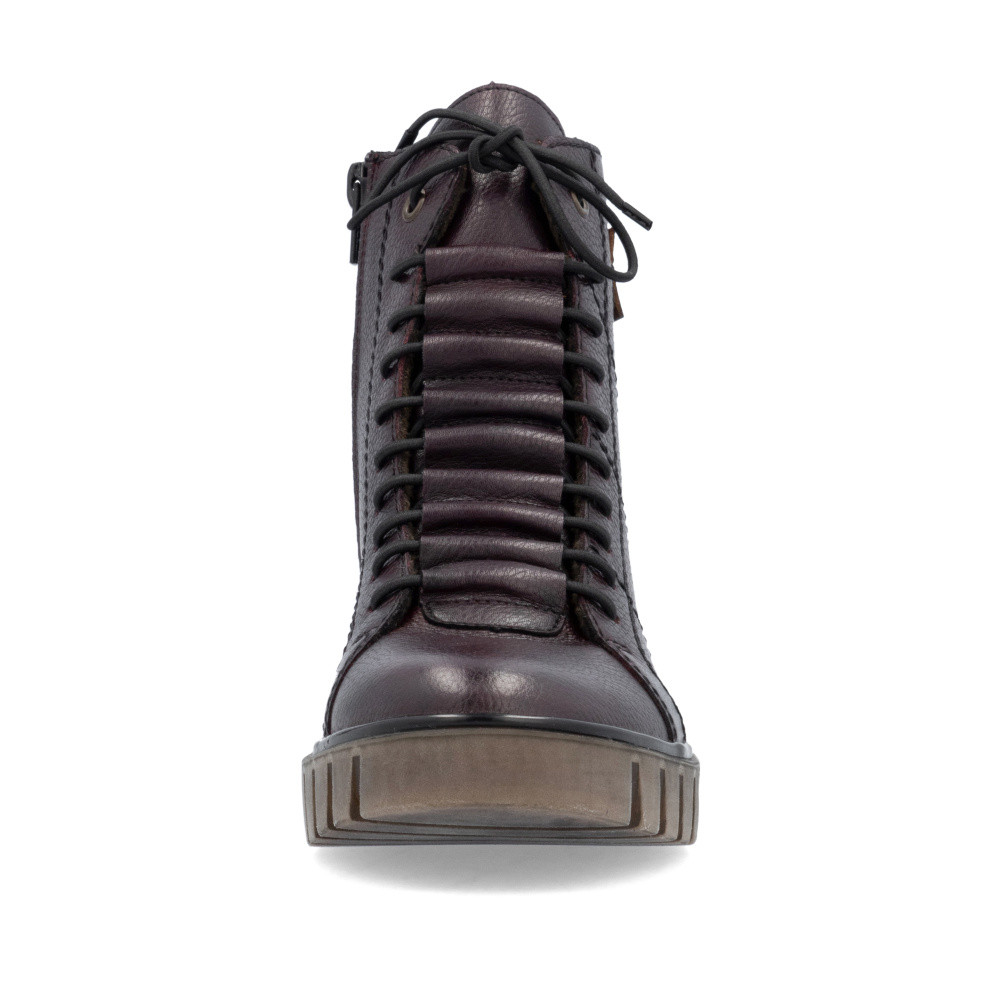 detail Dámská kotníková obuv RIEKER Y3421-35 červená W4