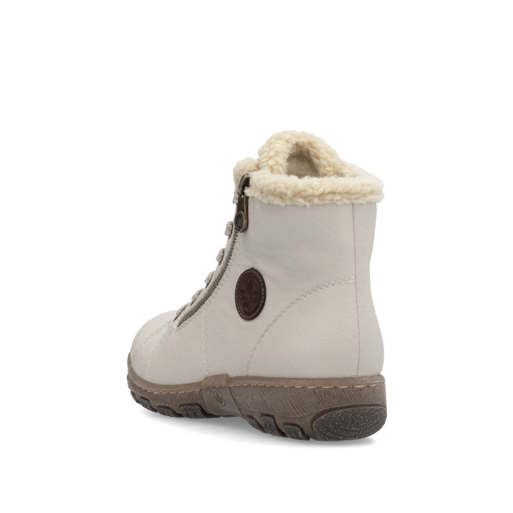 detail Dámská kotníková obuv RIEKER Z0121-60 béžová W5