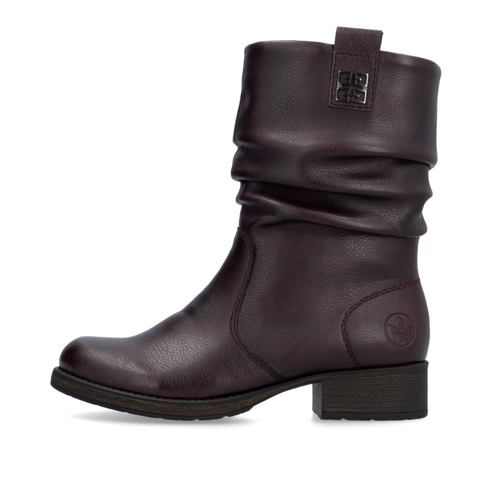 detail Dámská kotníková obuv RIEKER Z9583-35 červená W4