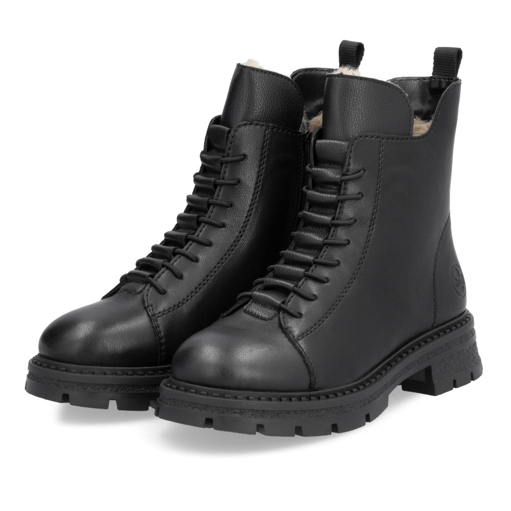 detail Dámská kotníková obuv RIEKER Z9853-00 černá W4