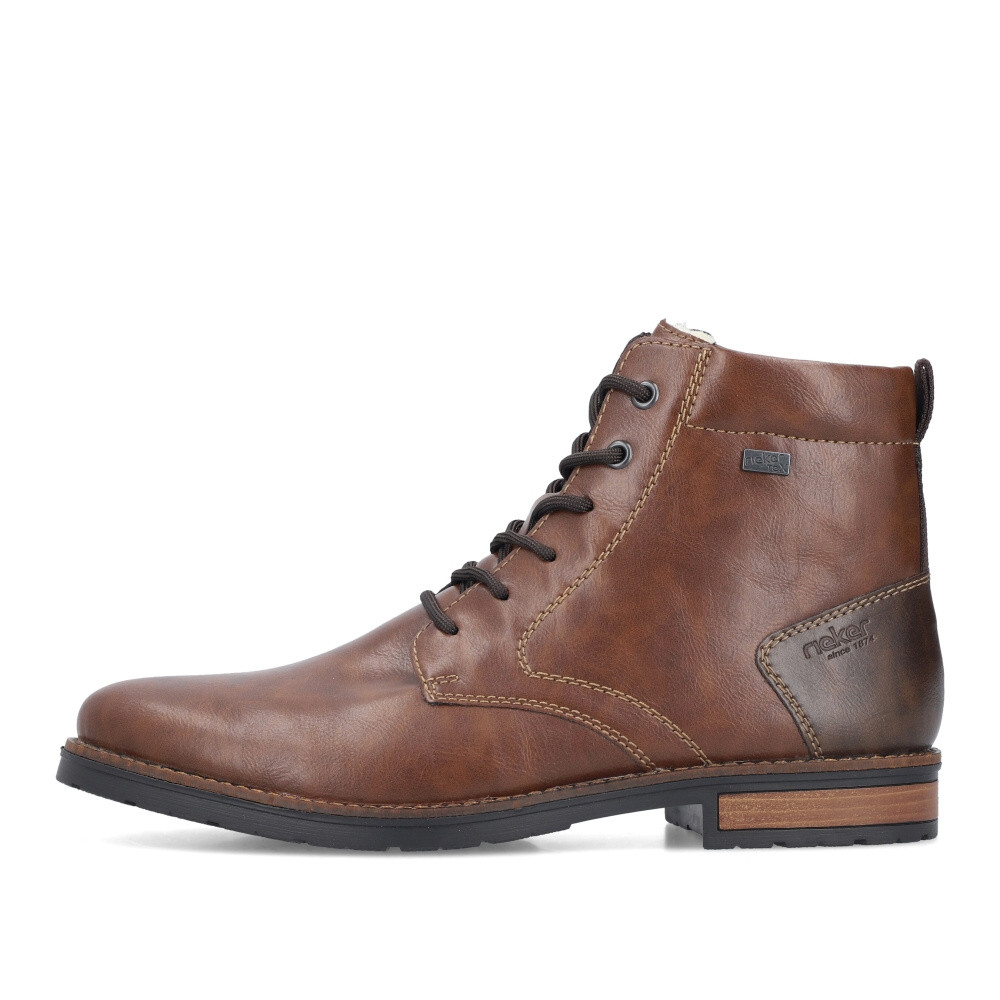 detail Pánská kotníková obuv RIEKER 14640-24 hnědá W5