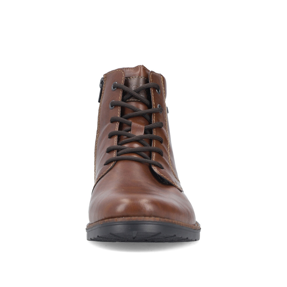 detail Pánská kotníková obuv RIEKER 14640-24 hnědá W5