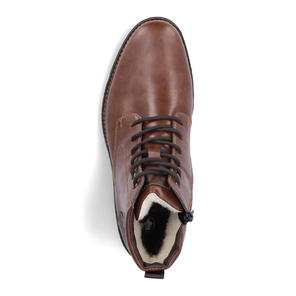 detail Pánská kotníková obuv RIEKER 14640-24 hnědá W5