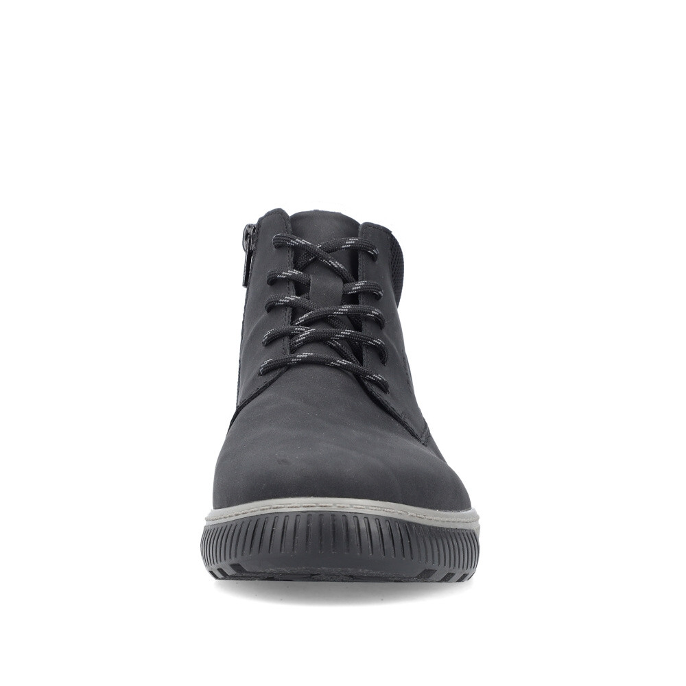detail Pánská kotníková obuv RIEKER 18918-00 černá W4