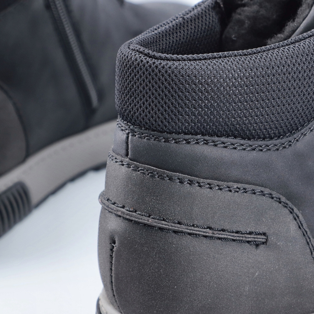 detail Pánská kotníková obuv RIEKER 18918-00 černá W4