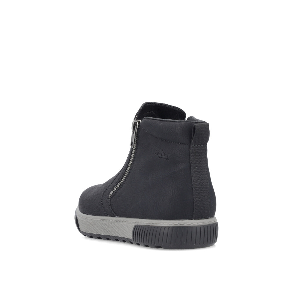 detail Pánská kotníková obuv RIEKER 18981-00 černá W4