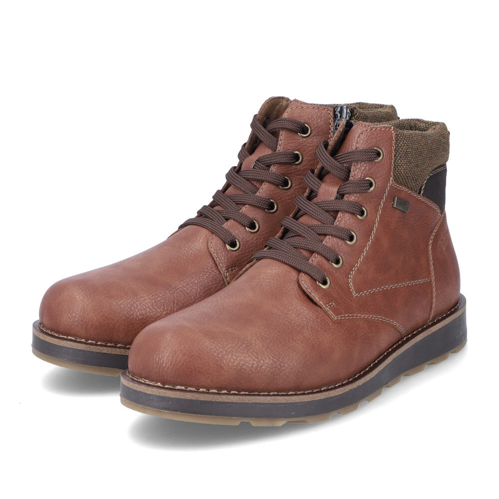 detail Pánská kotníková obuv RIEKER 30040-24 hnědá W4