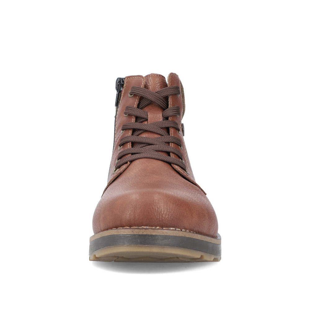 detail Pánská kotníková obuv RIEKER 30040-24 hnědá W4