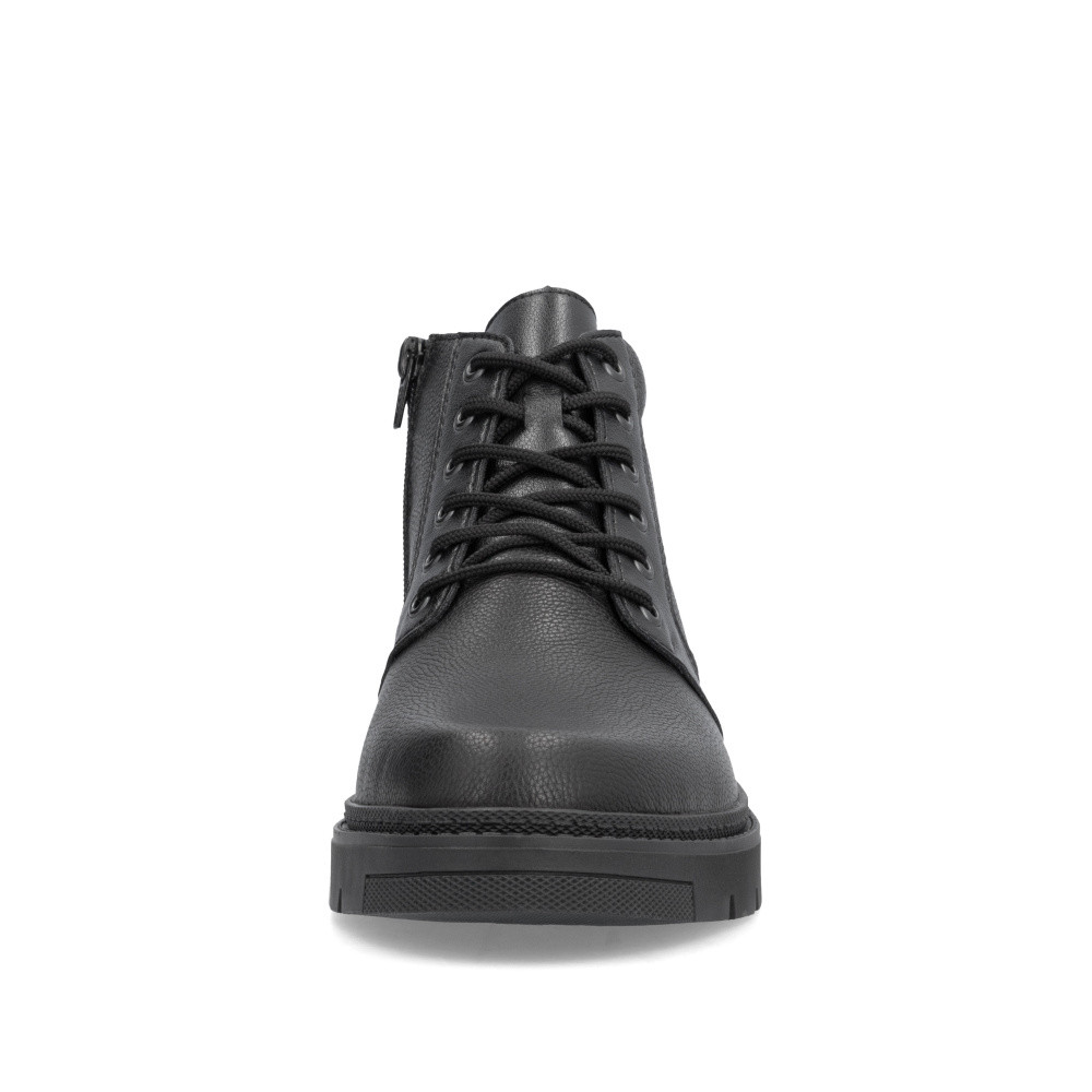 detail Pánská kotníková obuv RIEKER 30103-00 černá W4