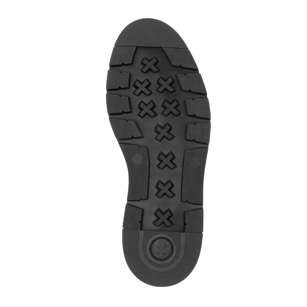 detail Pánská kotníková obuv RIEKER 30103-00 černá W4