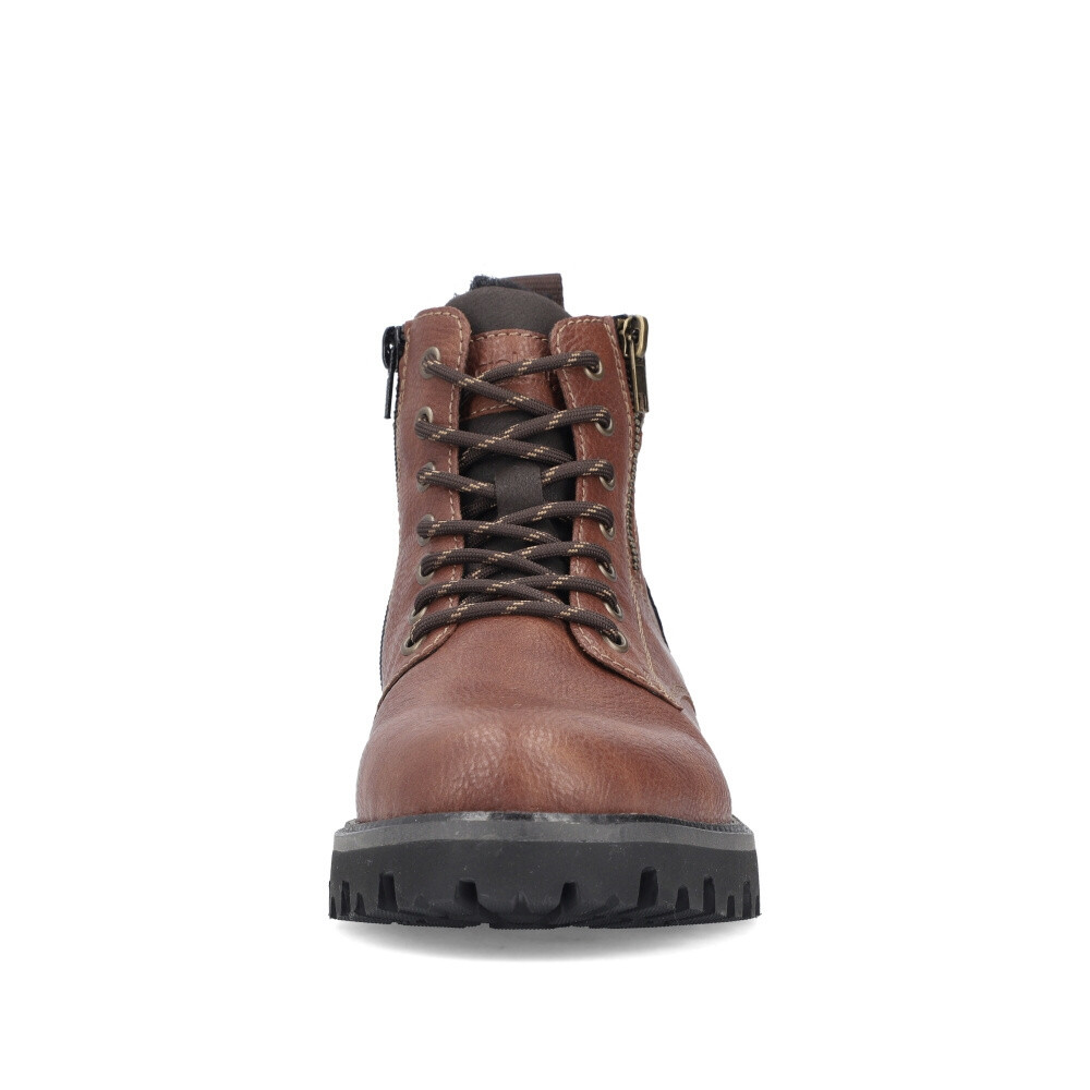detail Pánská kotníková obuv RIEKER 30410-24 hnědá W4