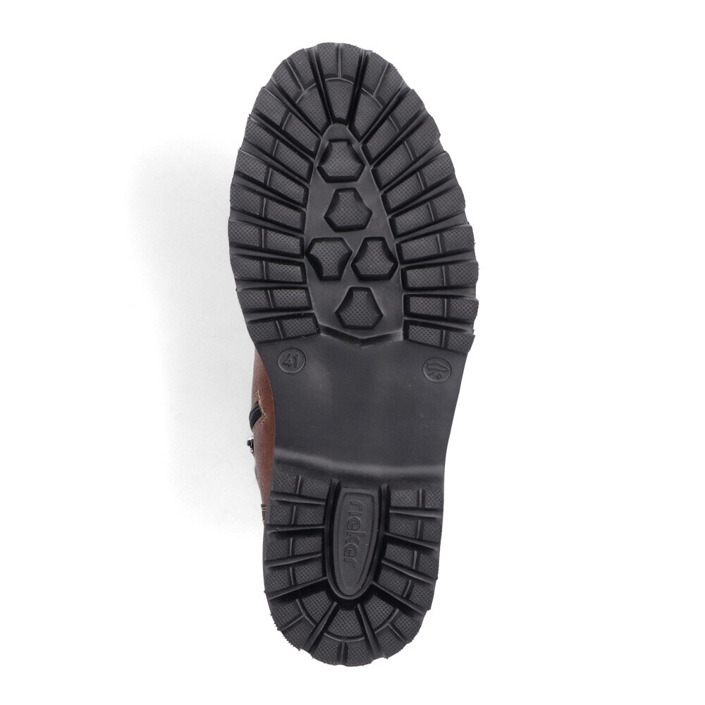 detail Pánská kotníková obuv RIEKER 30410-24 hnědá W4